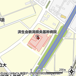済生会新潟県央基幹病院周辺の地図