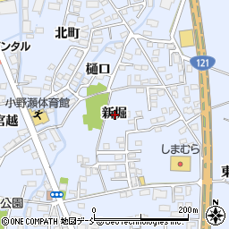 福島県喜多方市関柴町上高額新堀周辺の地図