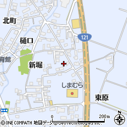 福島県喜多方市関柴町上高額新堀279周辺の地図