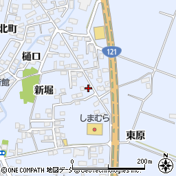 福島県喜多方市関柴町上高額新堀278周辺の地図