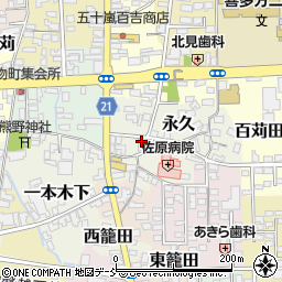 福島県喜多方市永久7733周辺の地図