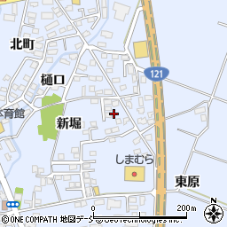 福島県喜多方市関柴町上高額新堀280-2周辺の地図