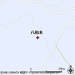 福島県相馬郡飯舘村飯樋八和木周辺の地図