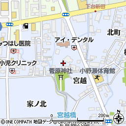 福島県喜多方市関柴町上高額宮越517周辺の地図
