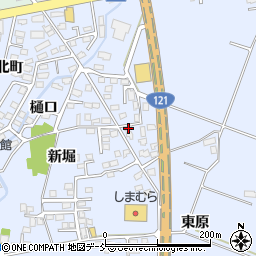 福島県喜多方市関柴町上高額新堀281-1周辺の地図