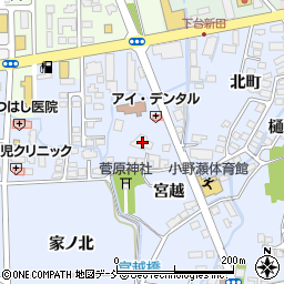 福島県喜多方市関柴町上高額宮越519周辺の地図
