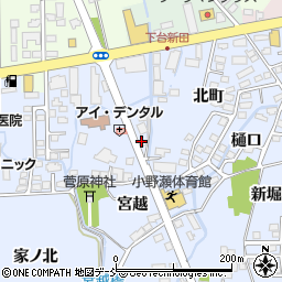 株式会社アクーズ　会津喜多方営業所周辺の地図