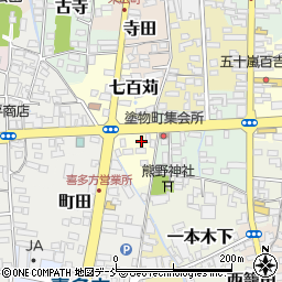 高島メガネ店周辺の地図