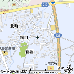 福島県喜多方市関柴町上高額新堀159-4周辺の地図