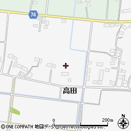 福島県南相馬市原町区上高平高田153周辺の地図