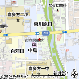 福島県喜多方市東川原田7259周辺の地図