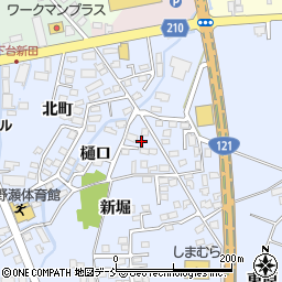 福島県喜多方市関柴町上高額新堀157-3周辺の地図