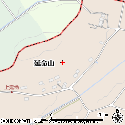 福島県二本松市吉倉（延命原）周辺の地図