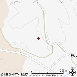 福島県伊達郡川俣町東福沢胡桃坂周辺の地図