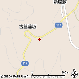 福島県伊達郡川俣町西福沢財ノ神周辺の地図