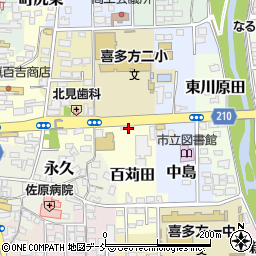 福島県喜多方市百苅田7531周辺の地図