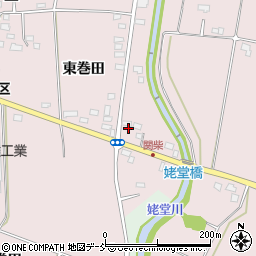 福島県喜多方市関柴町三津井原前周辺の地図