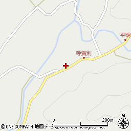 福島県耶麻郡西会津町新郷大字笹川平明下2738周辺の地図