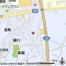 福島県喜多方市関柴町上高額新堀151周辺の地図
