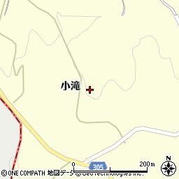 福島県二本松市木幡（小滝）周辺の地図
