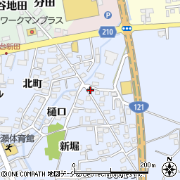福島県喜多方市関柴町上高額新堀155周辺の地図