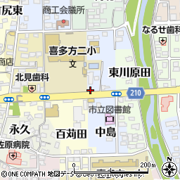 福島県喜多方市柳原7505-2周辺の地図