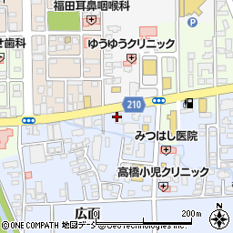 朝日民友新聞ＡＳＡ喜多方馬場新聞店周辺の地図
