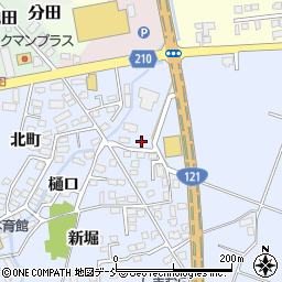 福島県喜多方市関柴町上高額新堀103-11周辺の地図