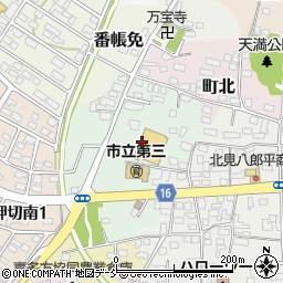 クスリのアオキ　喜多方西店周辺の地図