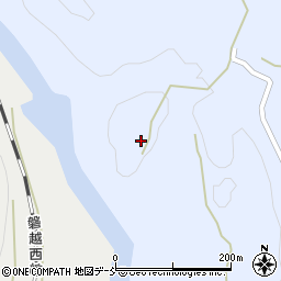 福島県西会津町（耶麻郡）新郷大字豊洲（西稲場）周辺の地図