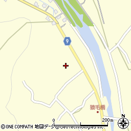 長岡栃尾巻線周辺の地図