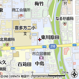 福島県喜多方市柳原7501周辺の地図