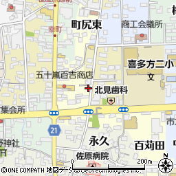 福島県喜多方市御清水南7370周辺の地図