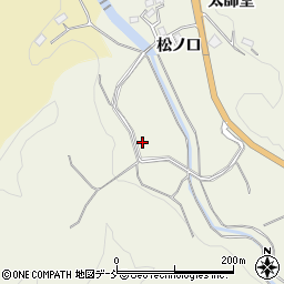 福島県伊達郡川俣町小綱木道耕地周辺の地図