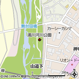 福島県喜多方市豊川町米室山道上周辺の地図