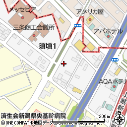 〒955-0092 新潟県三条市須頃の地図