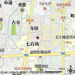 福島県喜多方市寺田4899-1周辺の地図