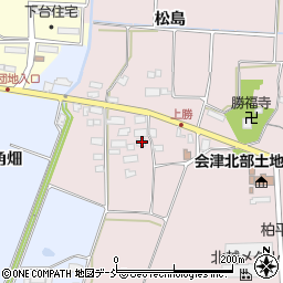 福島県喜多方市関柴町三津井松島201周辺の地図
