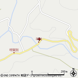 福島県耶麻郡西会津町新郷大字笹川高橋周辺の地図