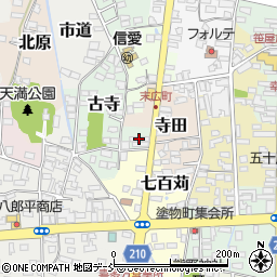 朝日生命保険喜多方営業所周辺の地図