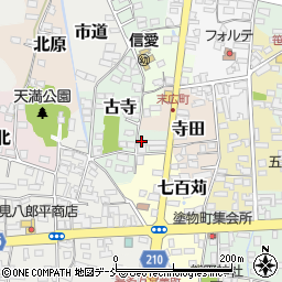 福島県喜多方市古寺8625-3周辺の地図