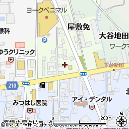 福島県喜多方市屋敷免3970周辺の地図