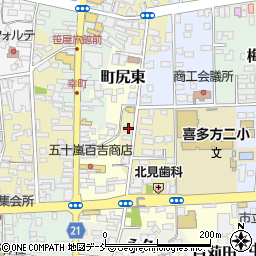 福島県喜多方市御清水南7372周辺の地図