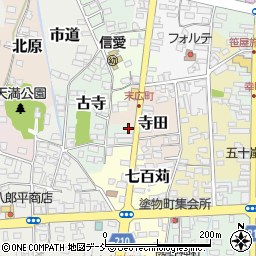 福島県喜多方市古寺8625-4周辺の地図
