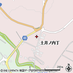 福島県喜多方市山都町木幡（南原丁）周辺の地図