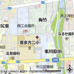福島県喜多方市柳原7510周辺の地図
