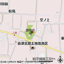 福島県喜多方市関柴町三津井堂ノ上630-1周辺の地図