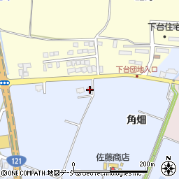 福島県喜多方市関柴町上高額新堀88周辺の地図