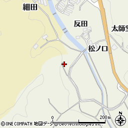 福島県伊達郡川俣町小綱木梅ノ口周辺の地図