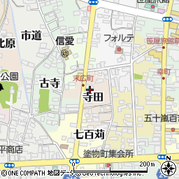福島県喜多方市寺田4905周辺の地図
